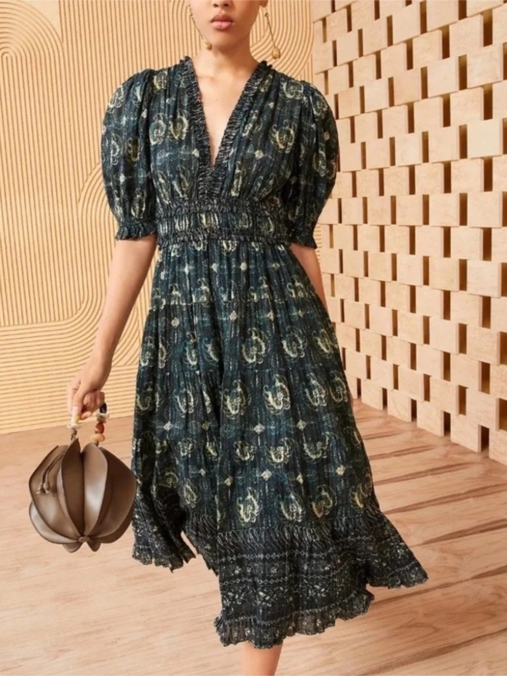 Ulla Johnson Elli Midi Dress - Size 6